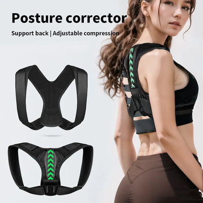 Posture Corrector Unisex Adjustable for Clavicle Support Providing Pain Relief for Neck Back Shoulder Reshape Your Body 1PC